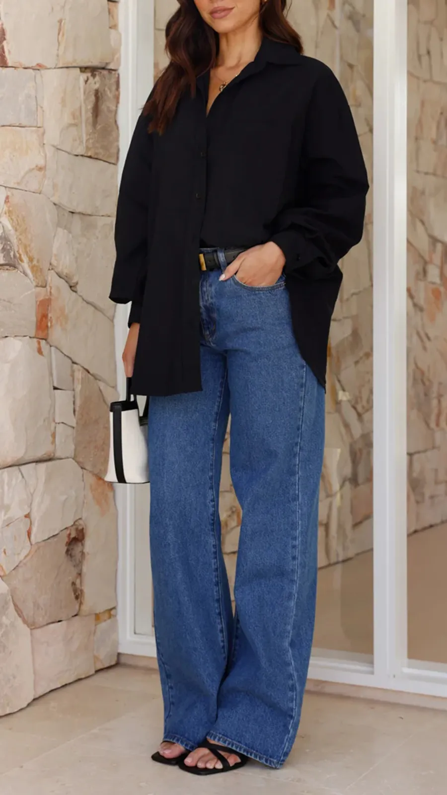 Oversized Button Up Shirt