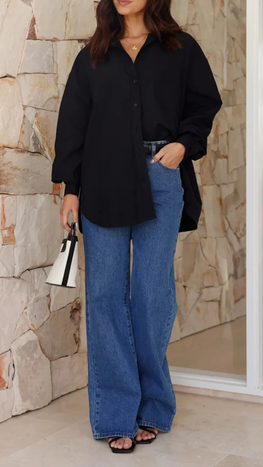 Oversized Button Up Shirt