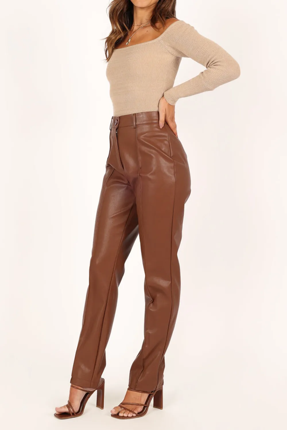 LEATHER NOBLE PANTS
