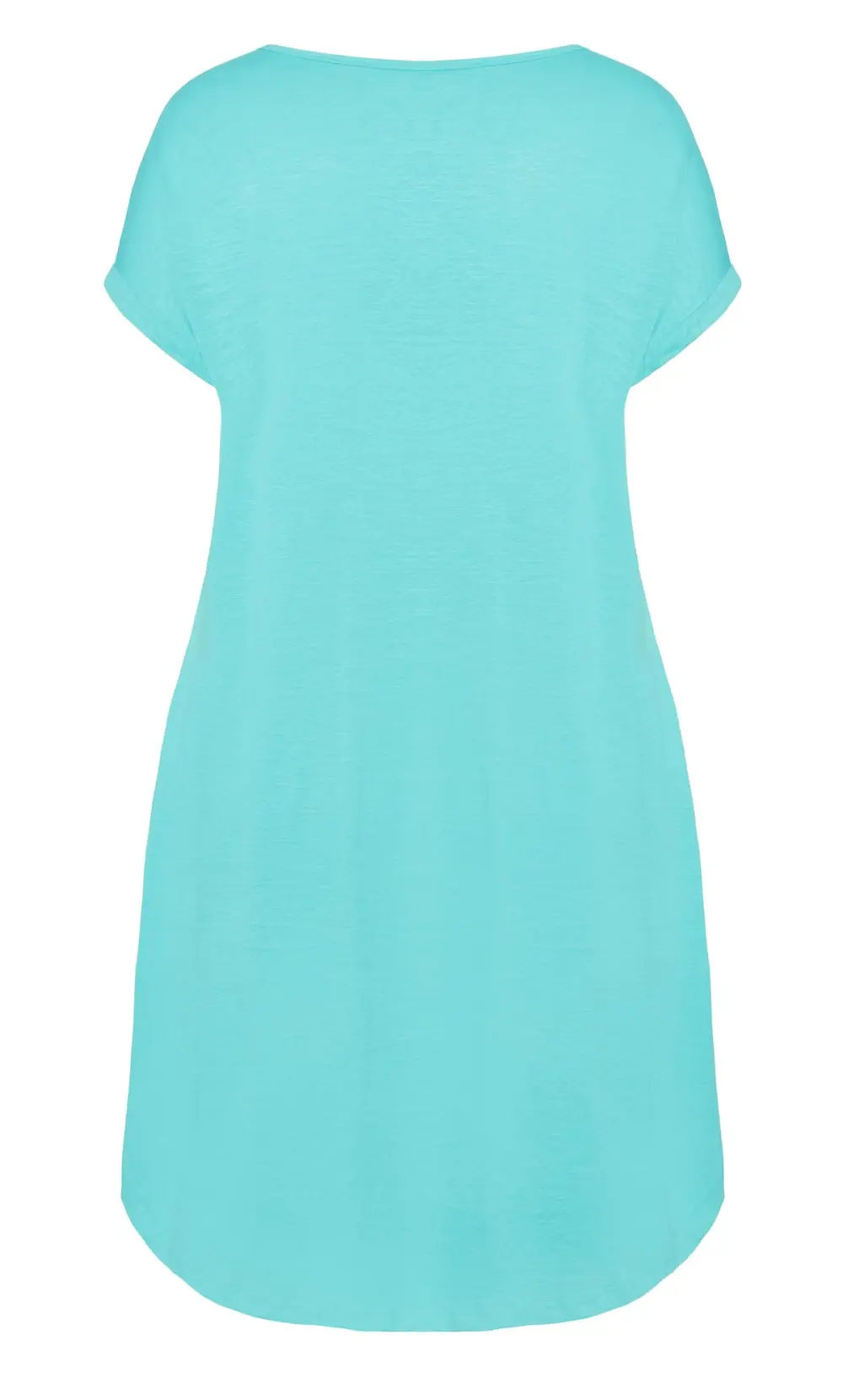 Evans Blue Midi T-Shirt Dress