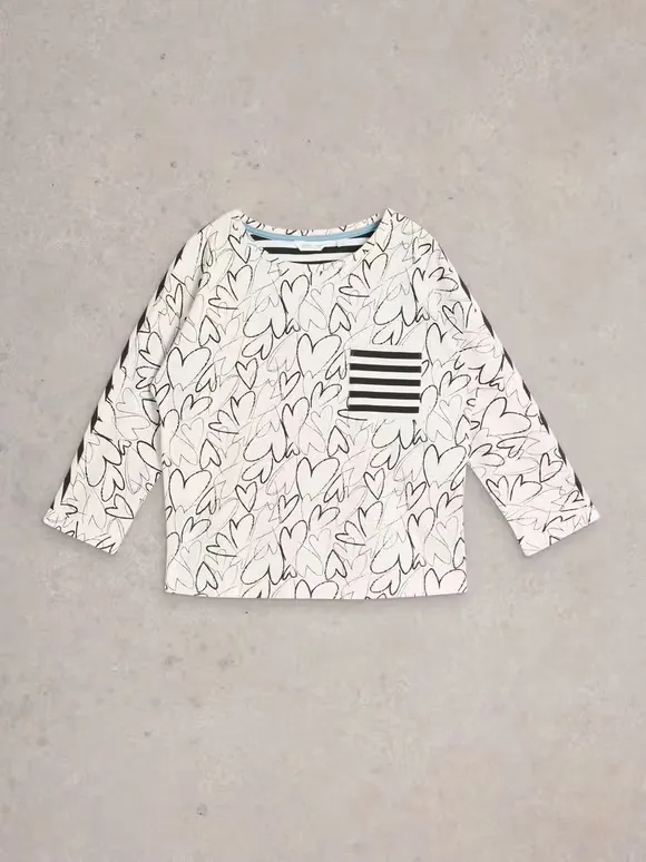 Regular Crew Neck Top