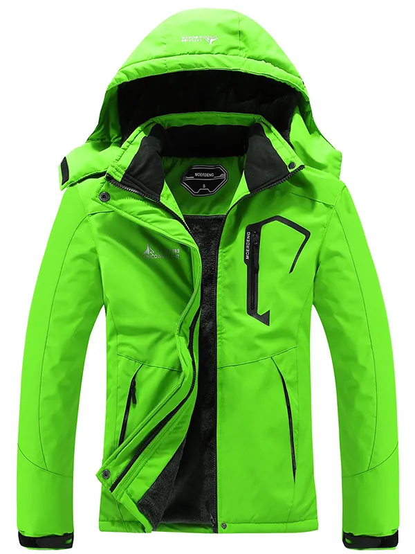 Women's waterproof winter warm ski jacket