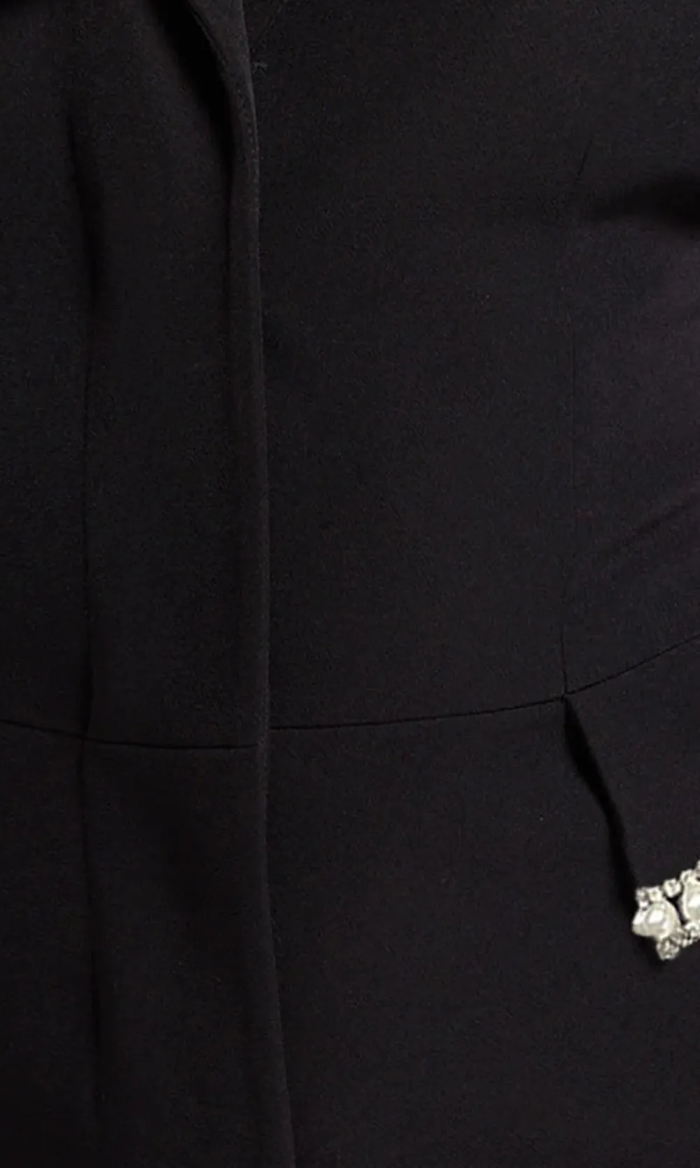 Classic Lapel Blazer Dress