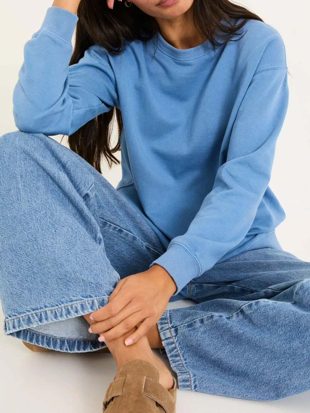 Georgia Blue Cobalt Crew Sweatshirt