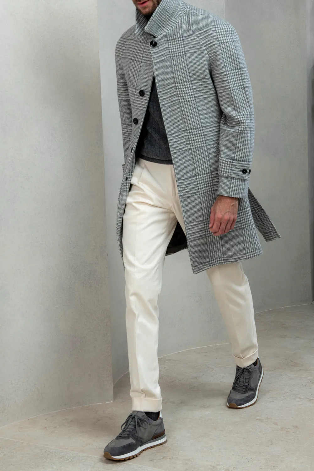 Prince Of Wales Raglan Coat