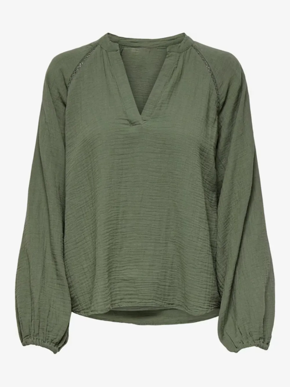 Cotton Daily Long Sleeve Blouses