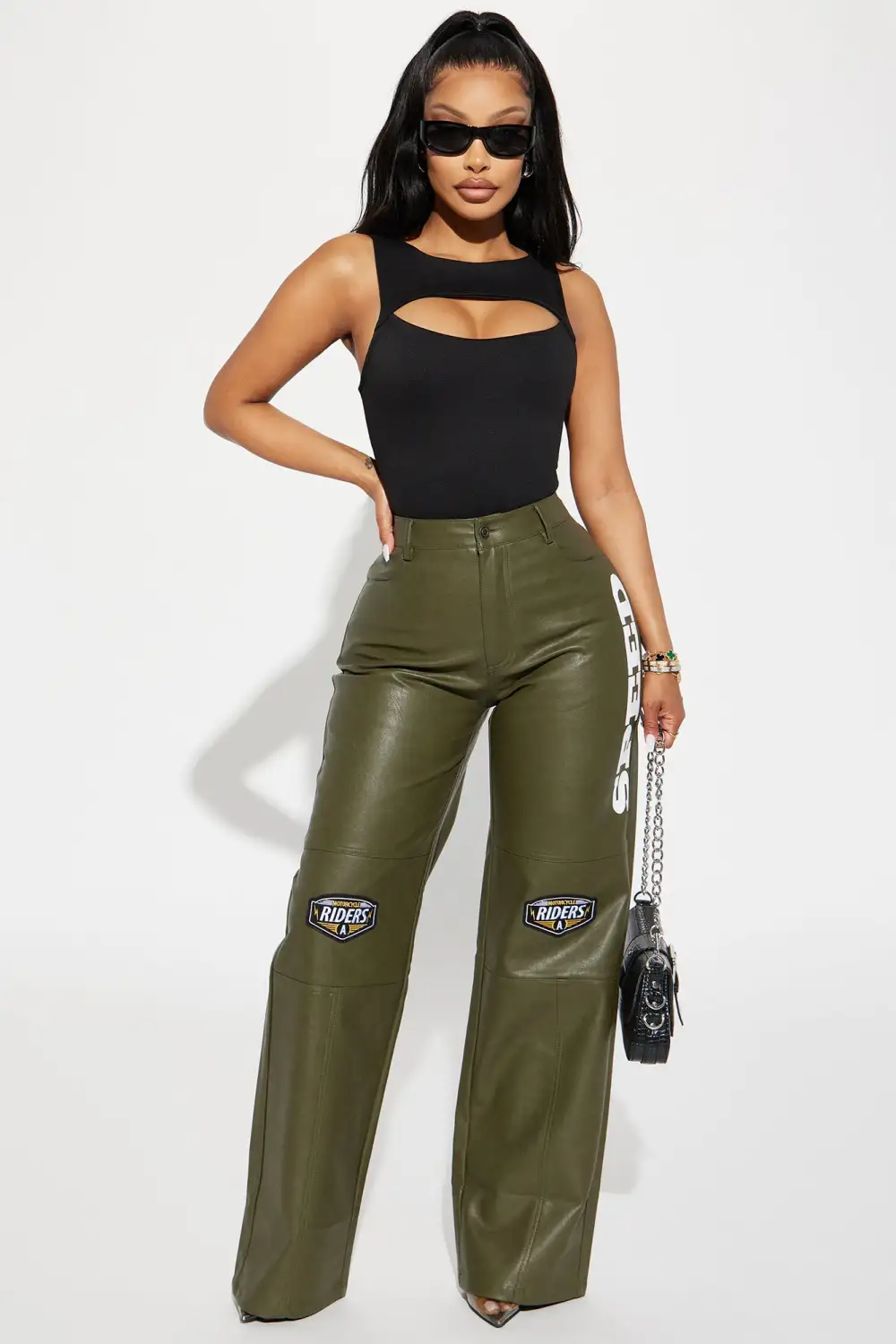 Eli Cut Out Bodysuit - Black