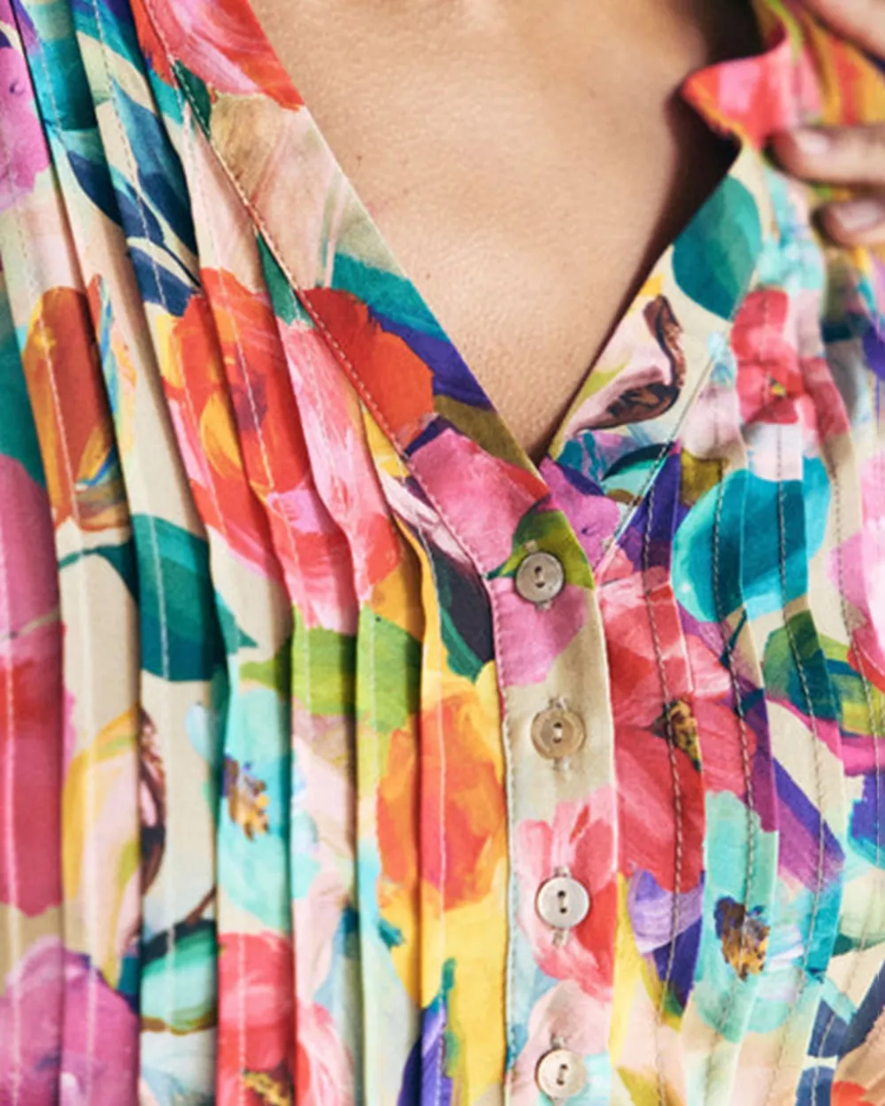 Lightweight Print Blouse