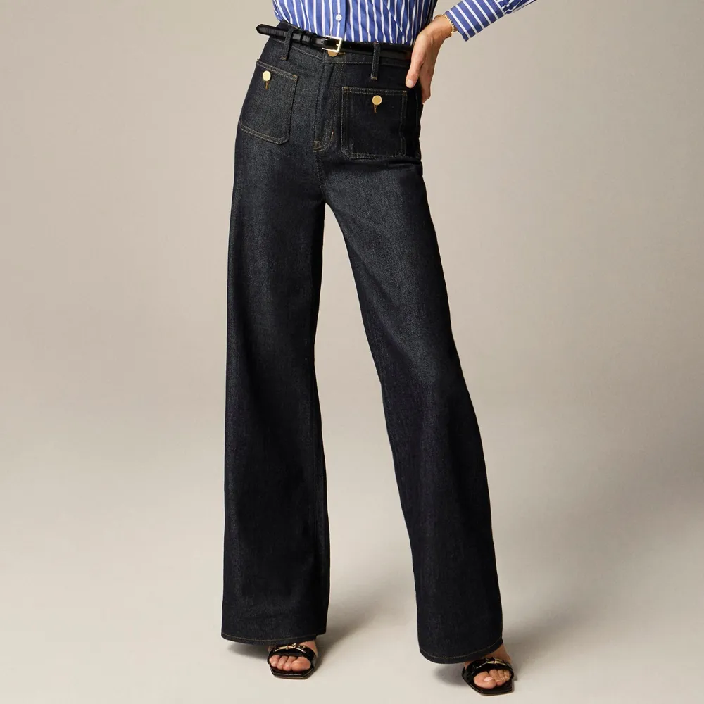 Sailor Denim Trouser in Rinse Wash