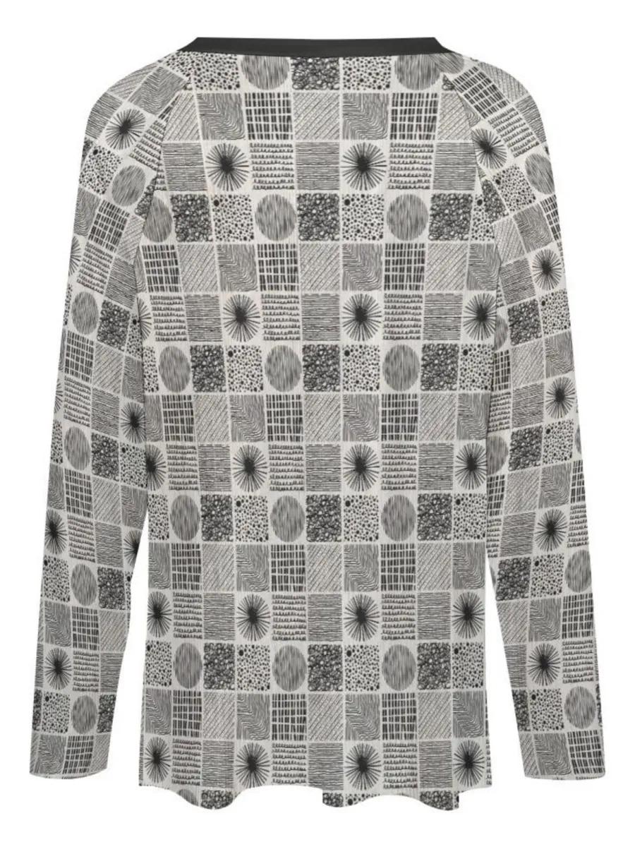 Doodle Patch Long Sleeve Top