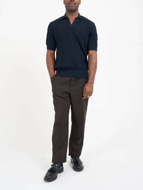 Navy Short Sleeve Polo Shirt