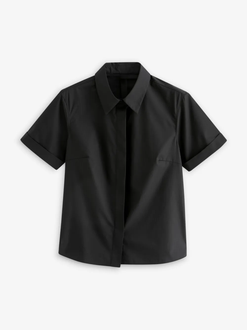 Short Sleeve Collared Shirt
