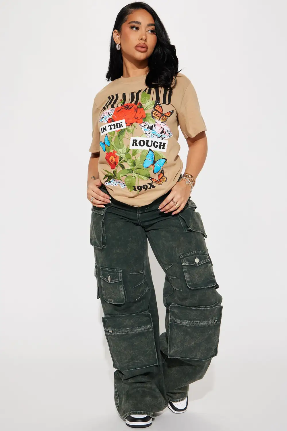 Diamond In The Rough Graphic Tshirt - Sand