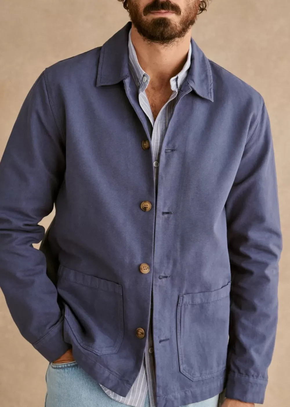 Plain Slight Stretch Jacket