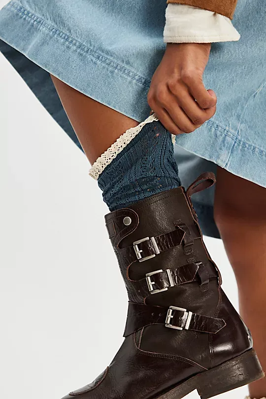 Lace Net Pointelle Tall