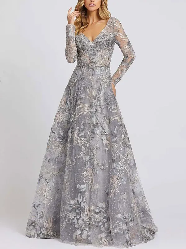 Sexy lace beaded mesh ladies wedding dress