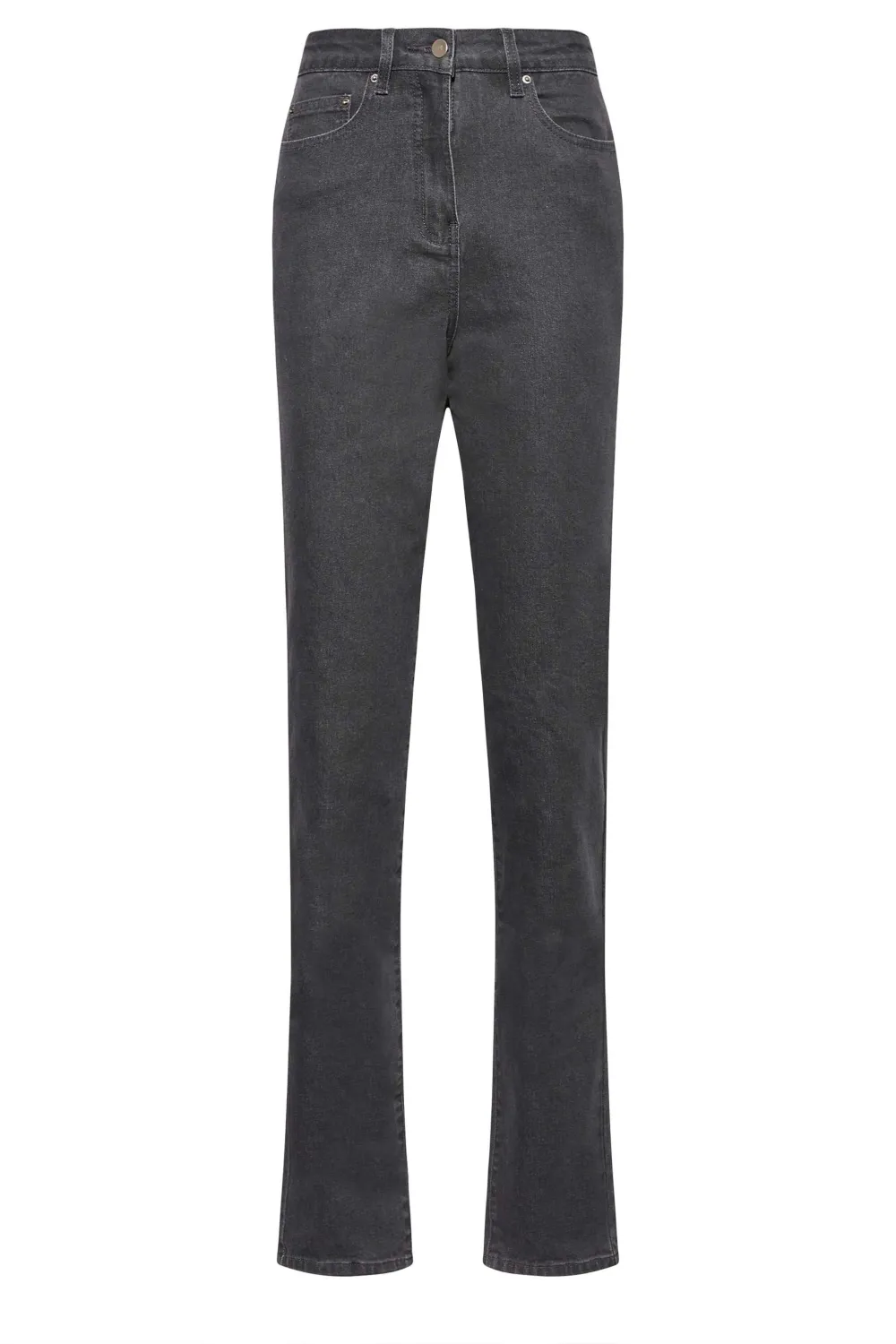 LTS Tall Indigo Blue Washed UNA Stretch Mom Jeans