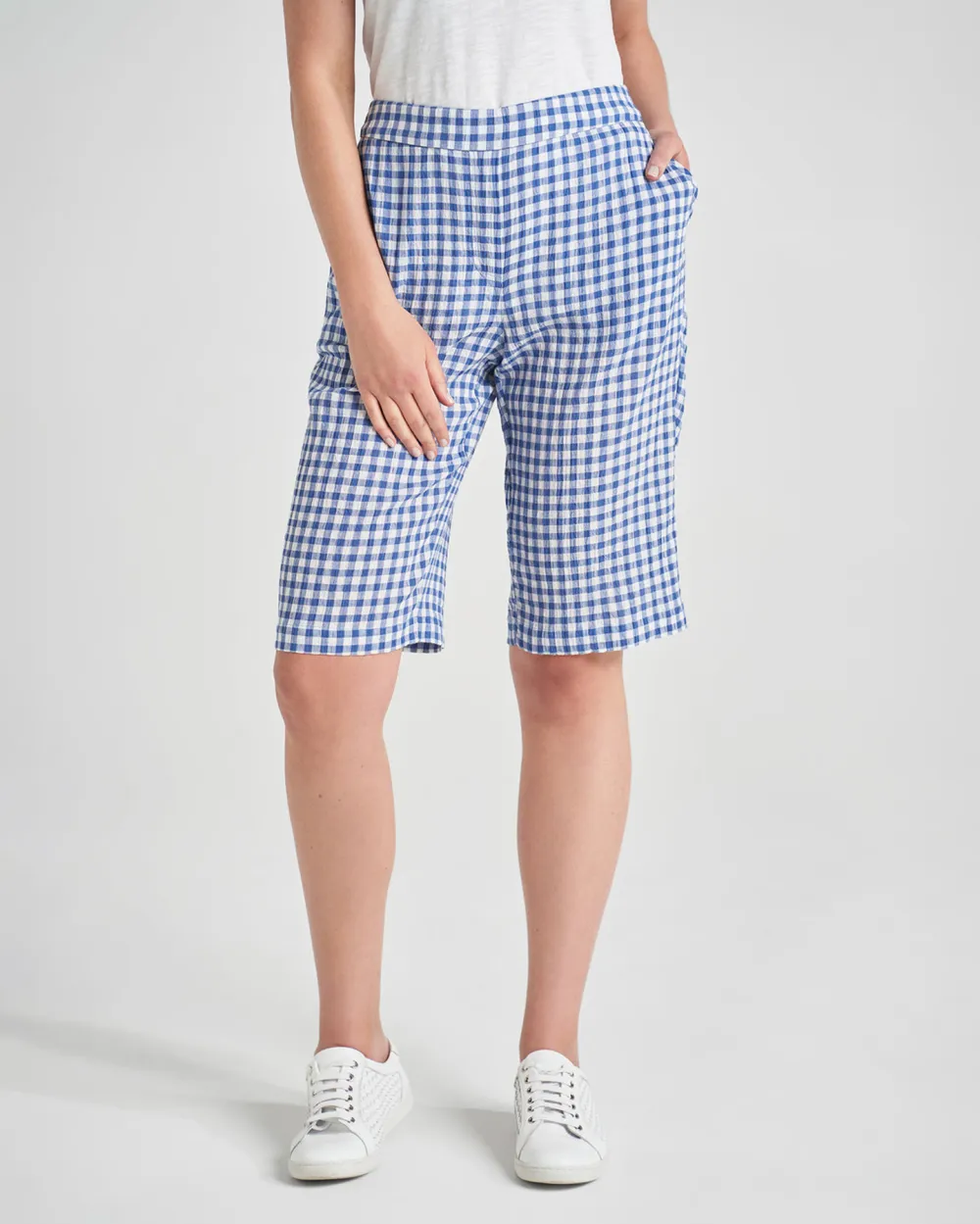 Cotton Gingham Short