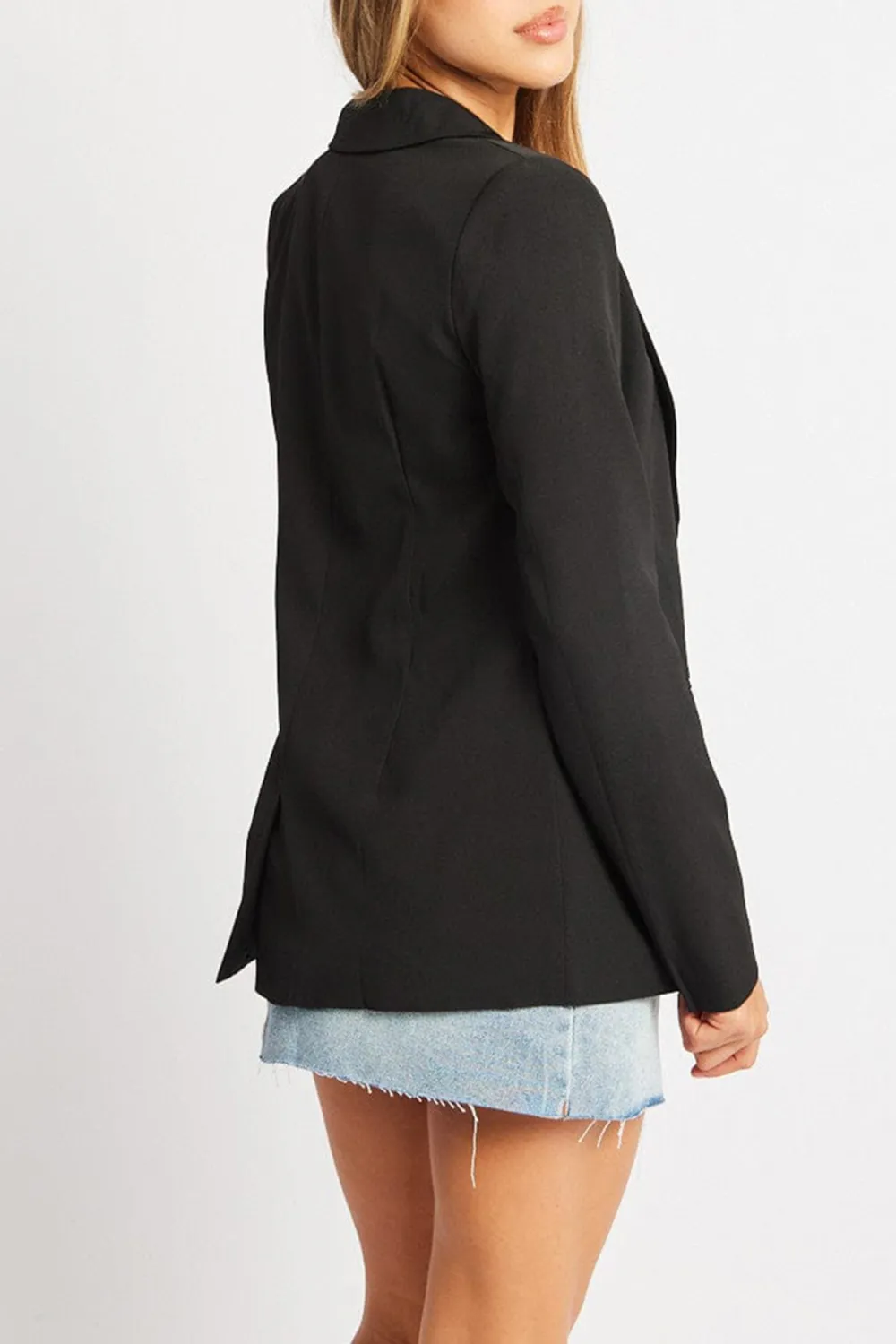 Black Smart Blazer
