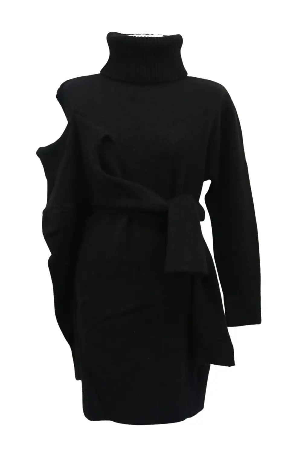 Tie Front Sweater Dress