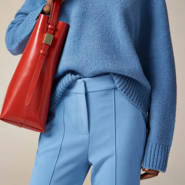 Mid-Waist Cropped Natalia Pants