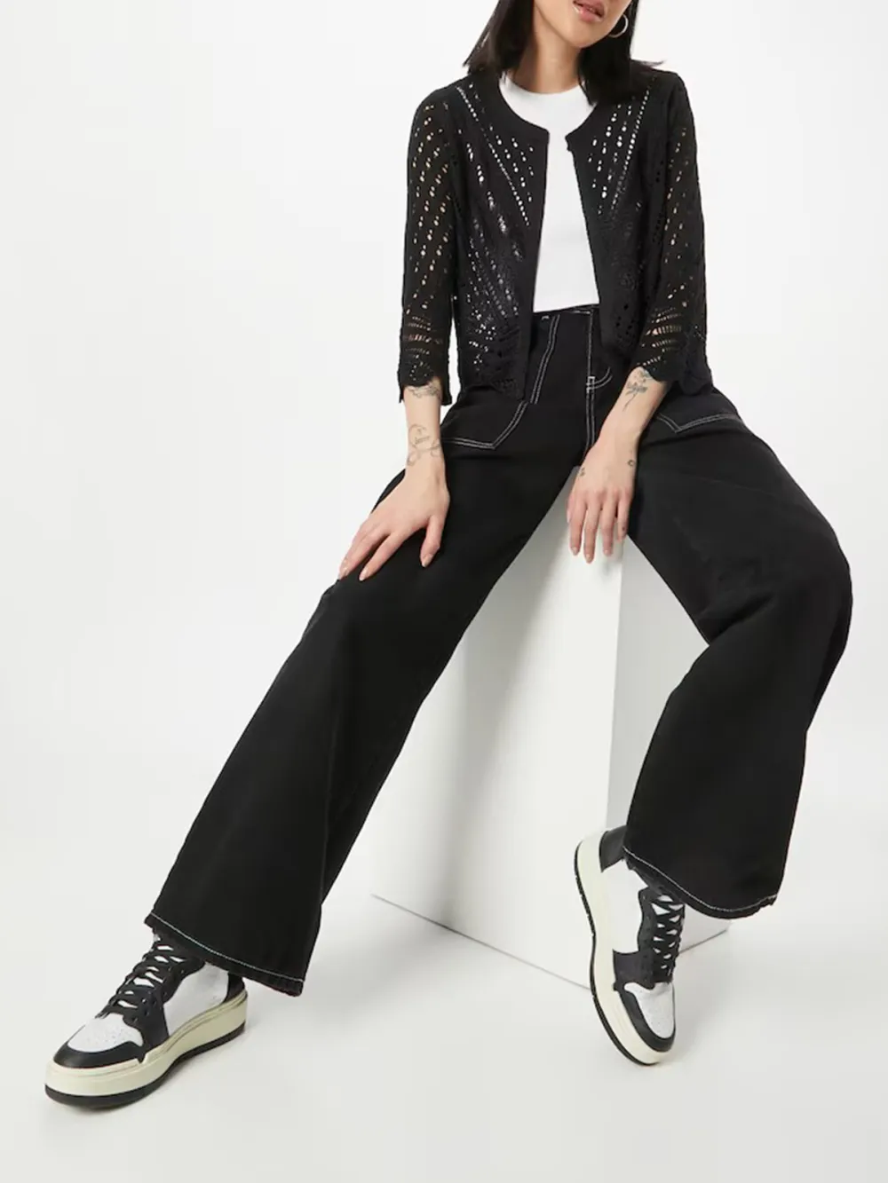 Crew Neck Plain Colored Sweaters