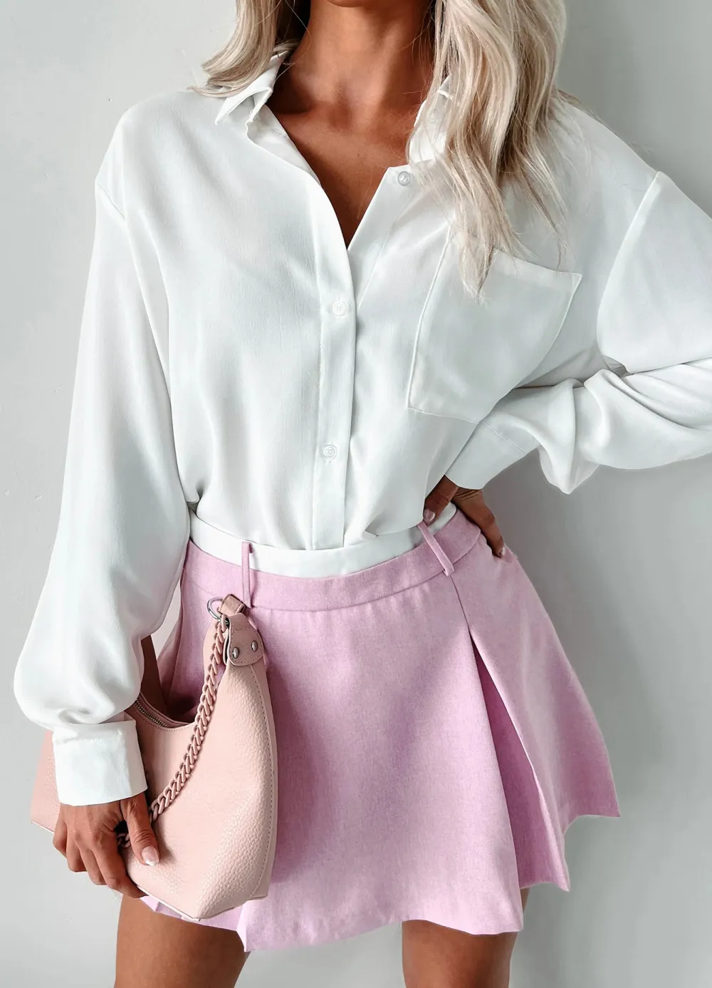 Everyday Style Button-Down Dress Shirt