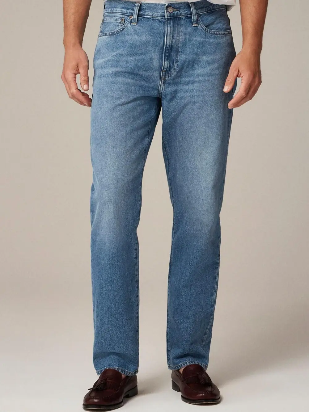 Light Blue Regular Fit Men's Jeans