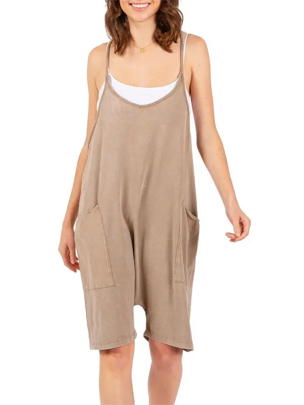 Classic Spaghetti Strap Romper