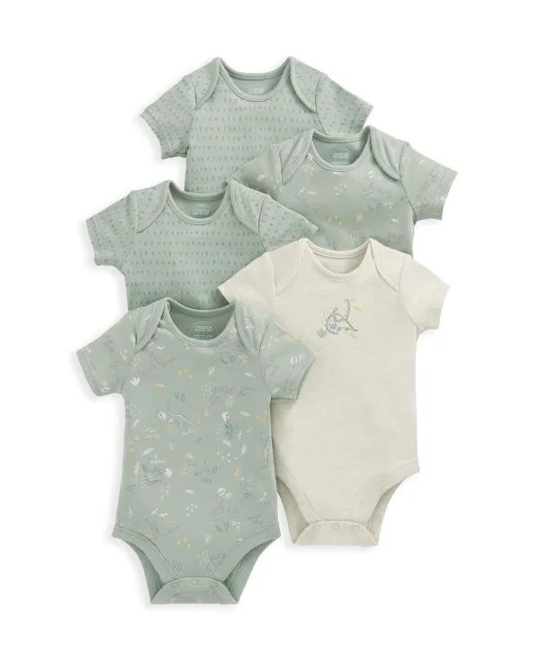 Dino Bodysuits (Set of 5)