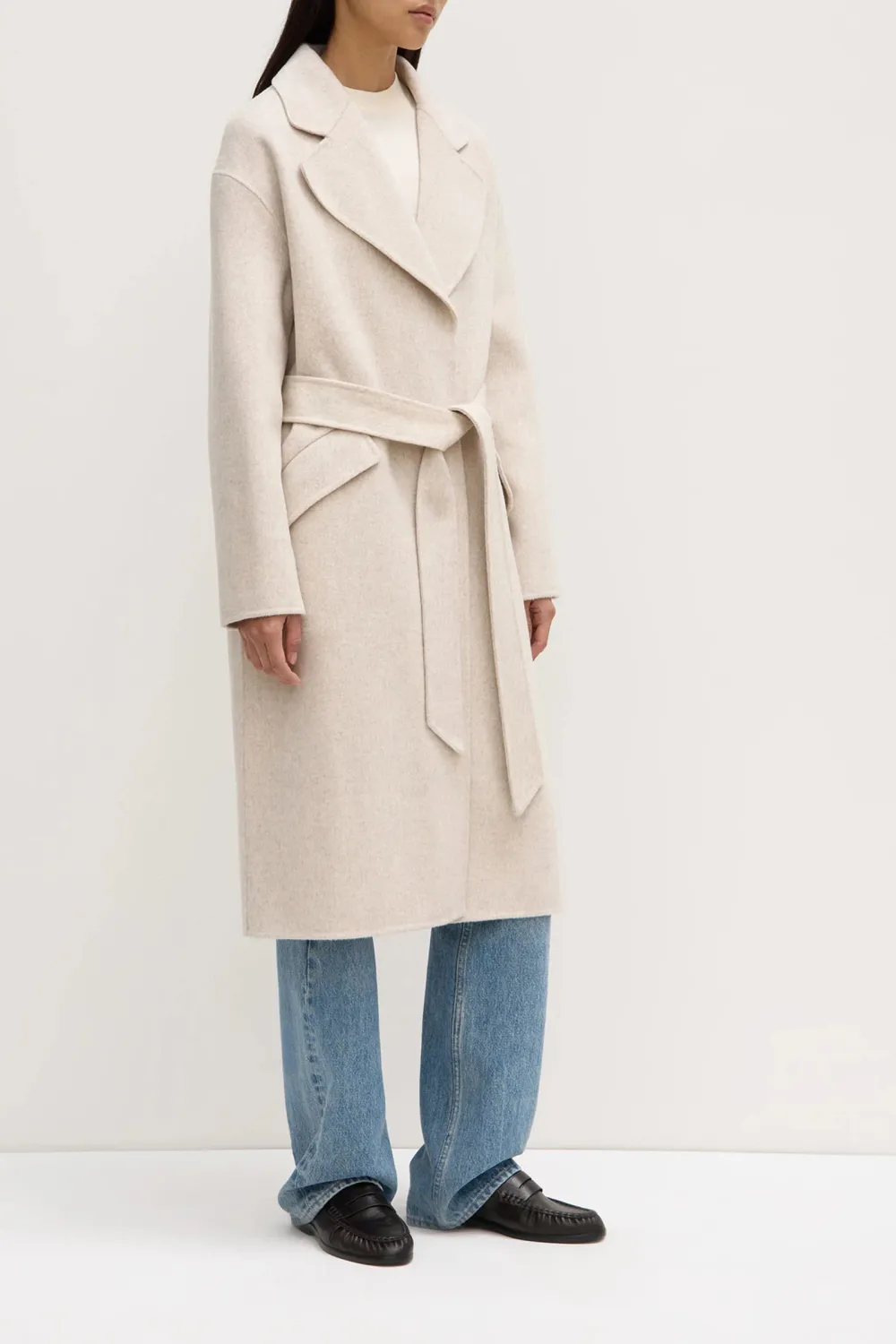 Pure Wool Loose Coat