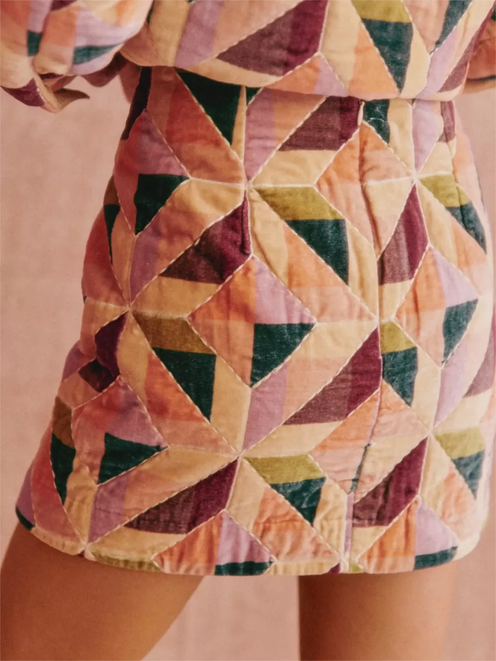 Daily Plants Print Skirt