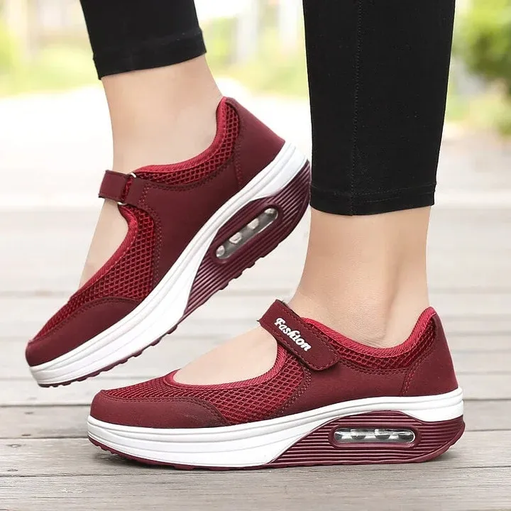 🔥50%OFF 🔥- Breathable Slip-On Orthopedic Women's Diabetic Walking Shoes