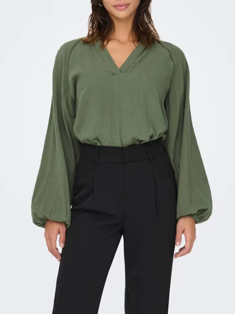 Cotton Daily Long Sleeve Blouses