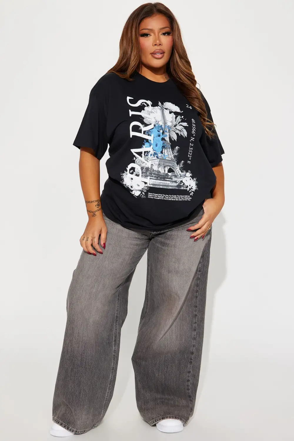 Pardon My French Paris Tee - Black