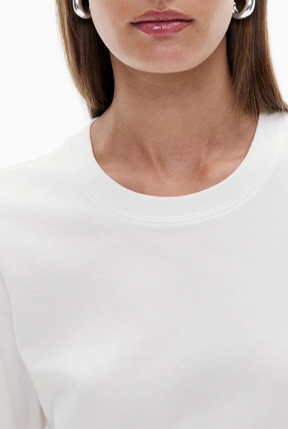 Solid Color Pure Cotton T-Shirt