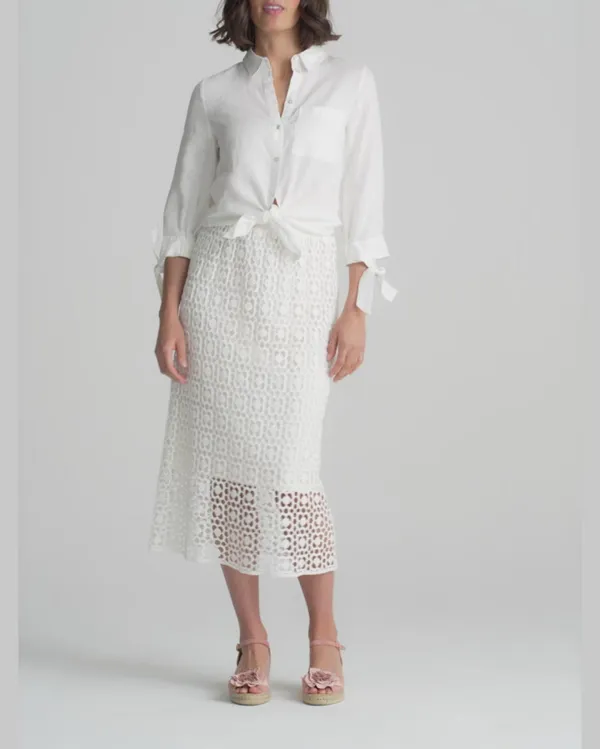 Cotton Lace Skirt