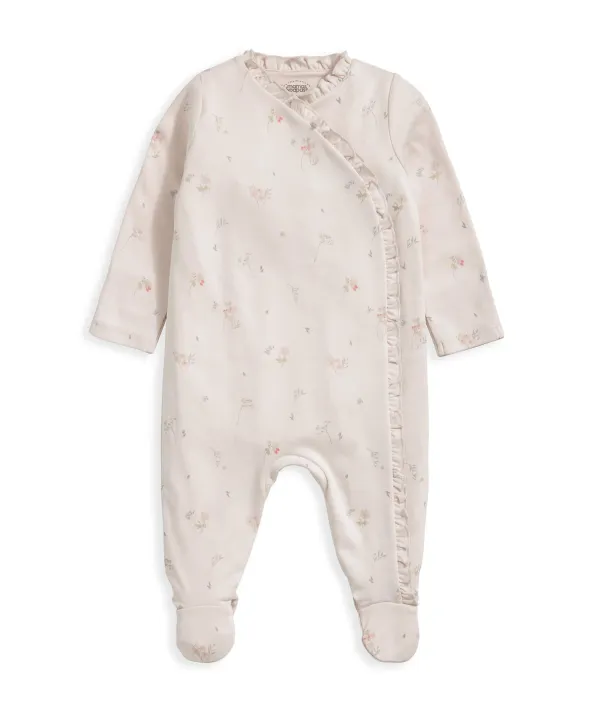 Floral Frill Sleepsuit