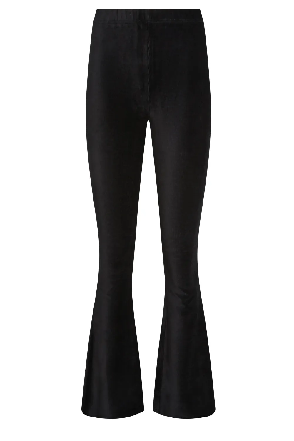 LTS Tall Black Cord Kick Flare Leggings