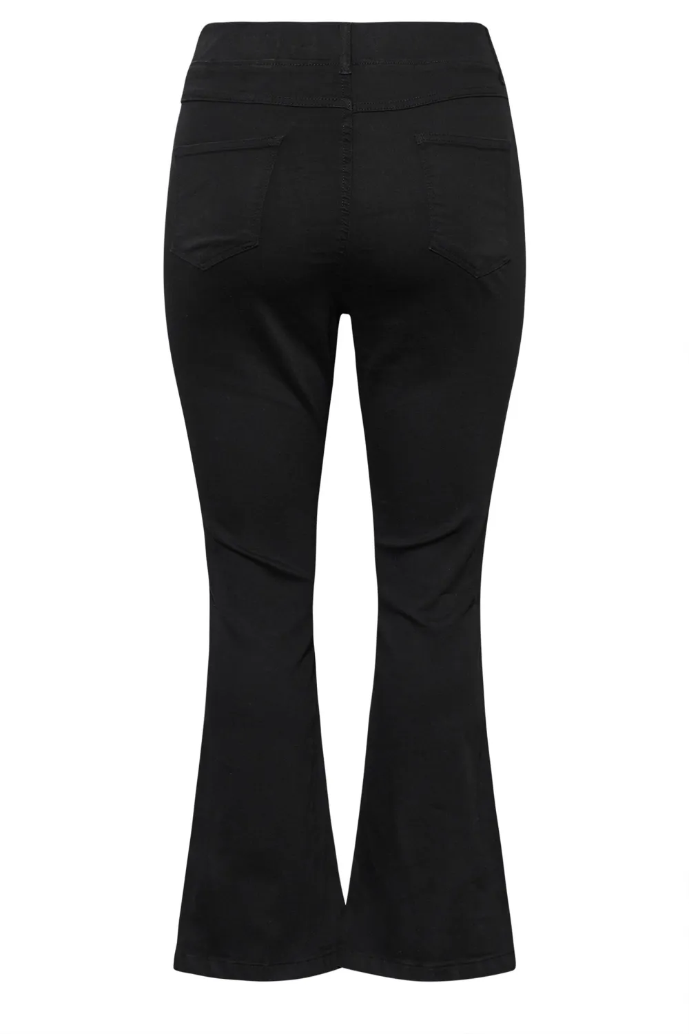 YOURS Curve Black Stretch Pull-On HANNAH Bootcut Jeggings