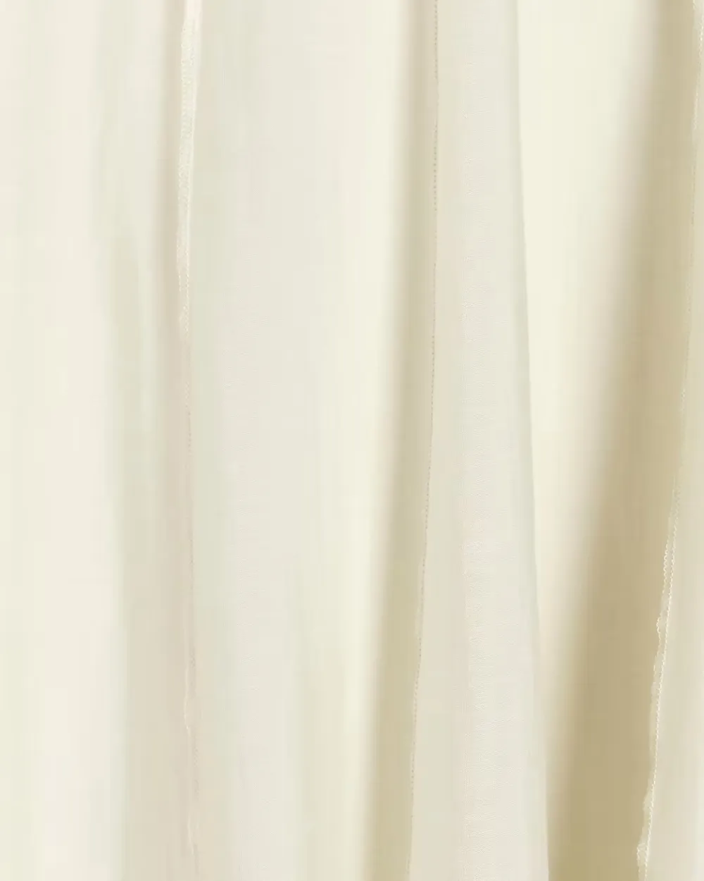 Elegant Cream Soft Ladies Skirts