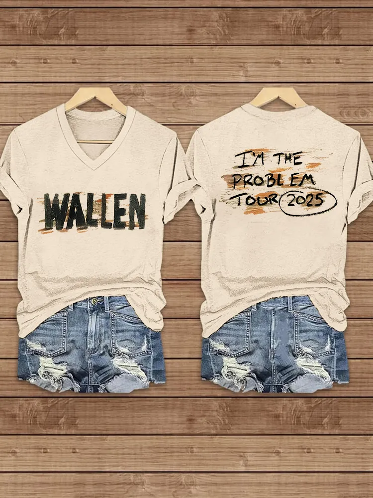 Women'S I Am The Problem Tour 2025 T-Shirt