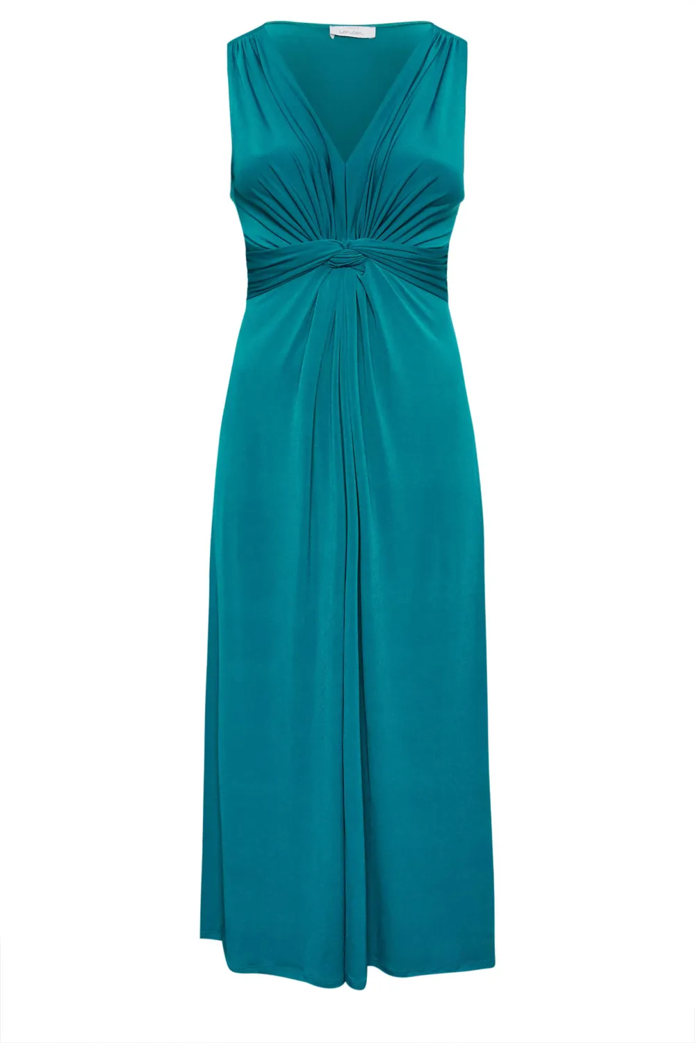 YOURS LONDON Curve Black Abstract Print Maxi Dress