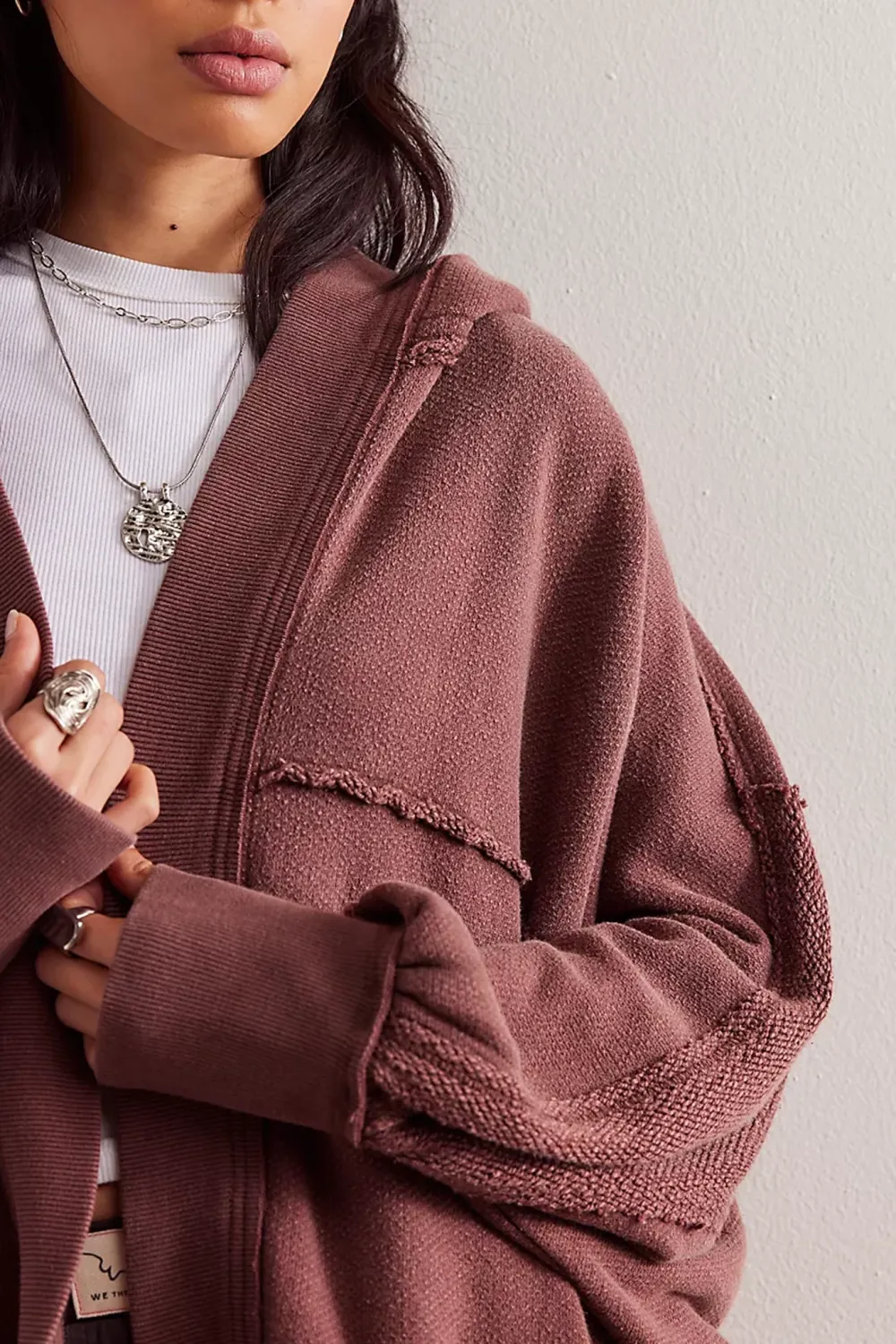 Fleece Lined Oversized Hoodie