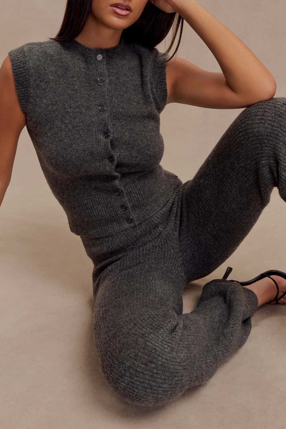 Straight Leg Knit Pant