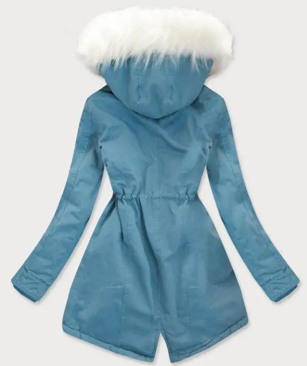 WOMEN'S WINTER PARKA BLUE