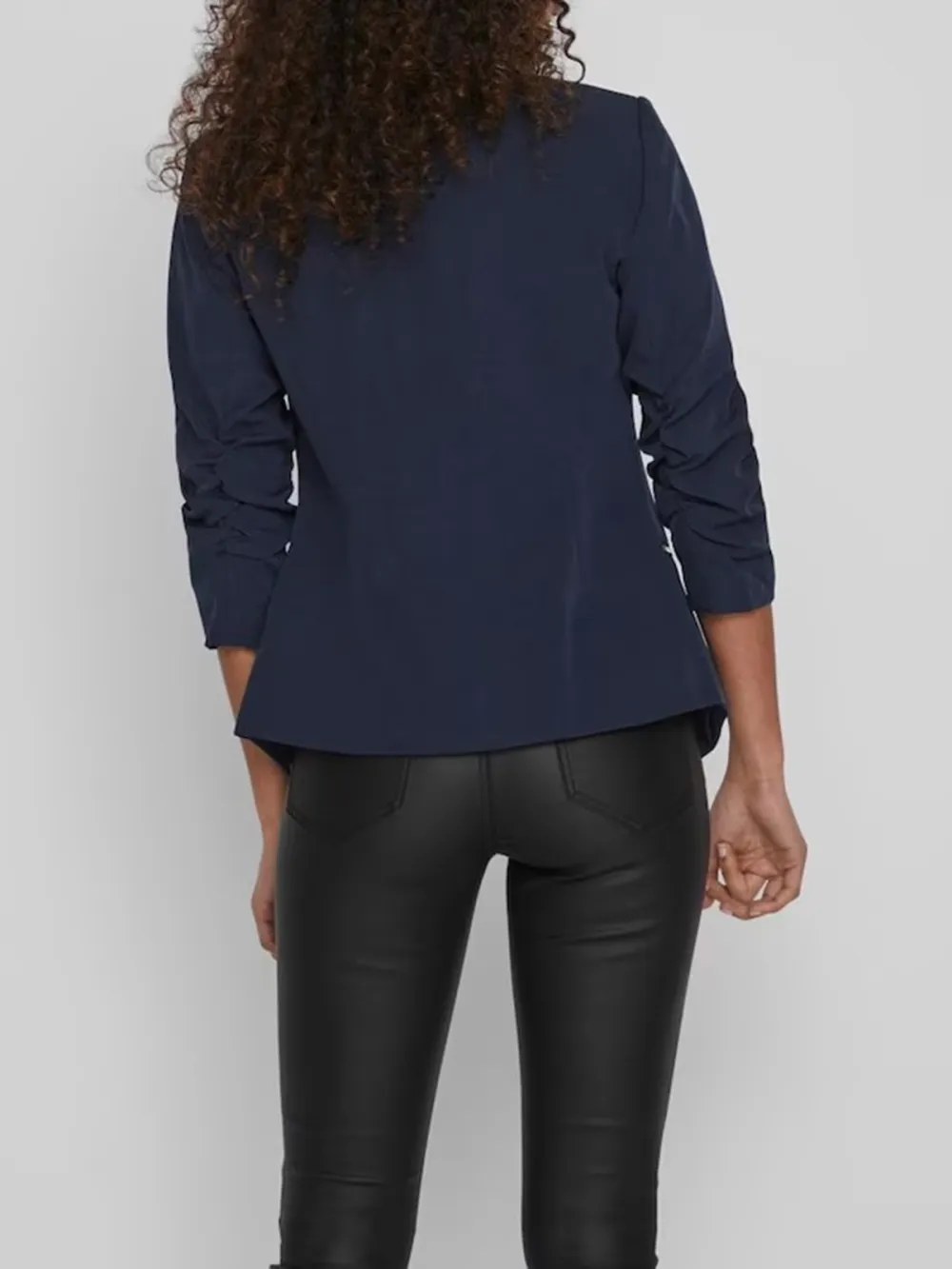 Plain Colored  No Lining Blazer