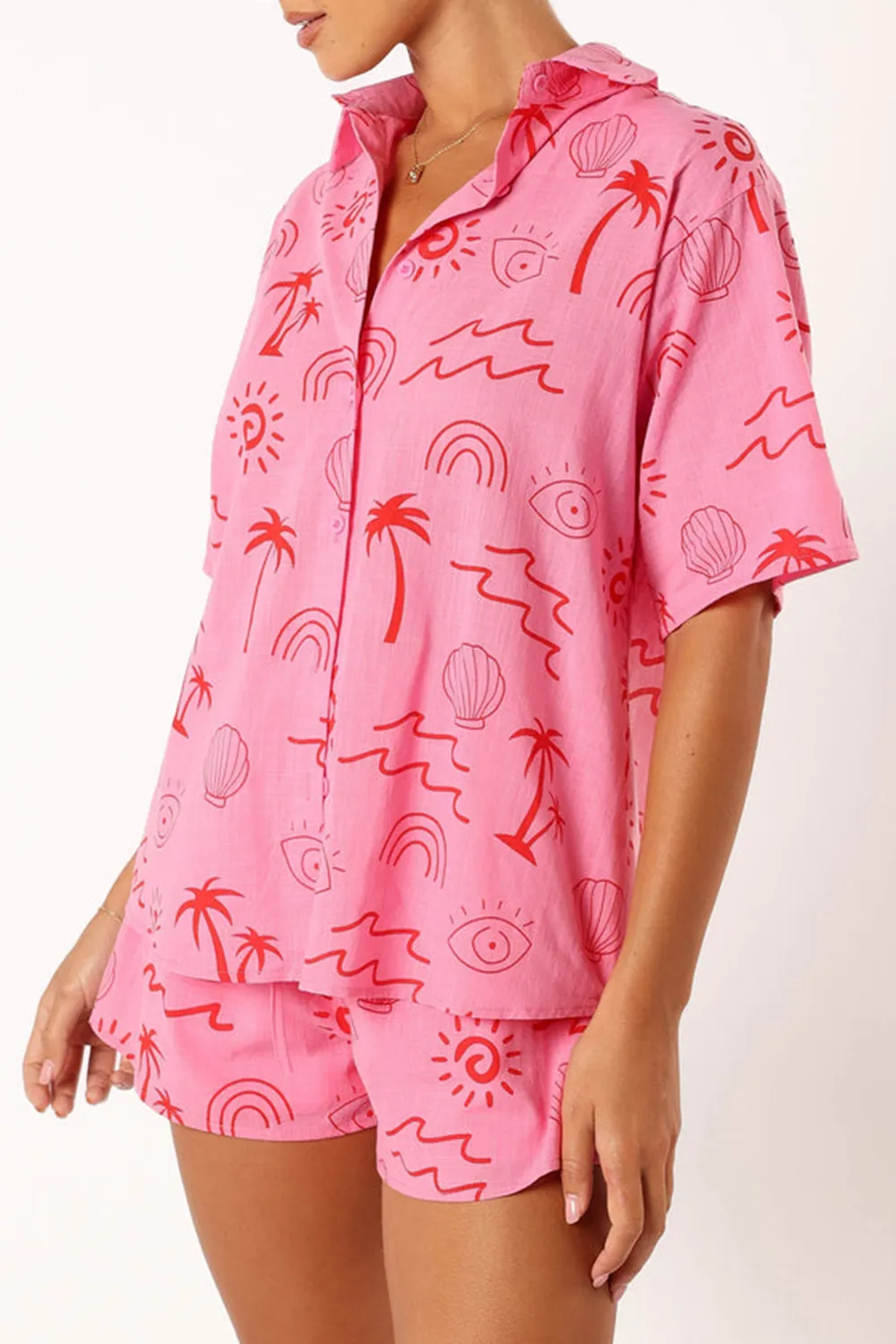 PRINTED HOLIDAY SHIRT