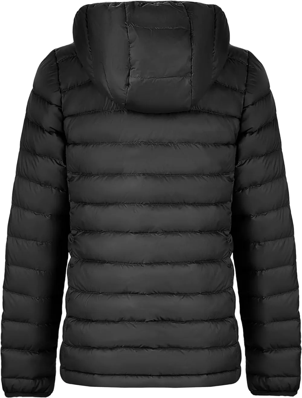 Women's Lightweight Packable Down Jacket Quilted Puffer Coat with Stand Collar