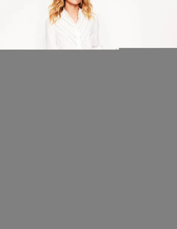 High Rise Column Leg Jeans